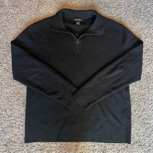 Banana Republic Merino Wool Quarter Zip